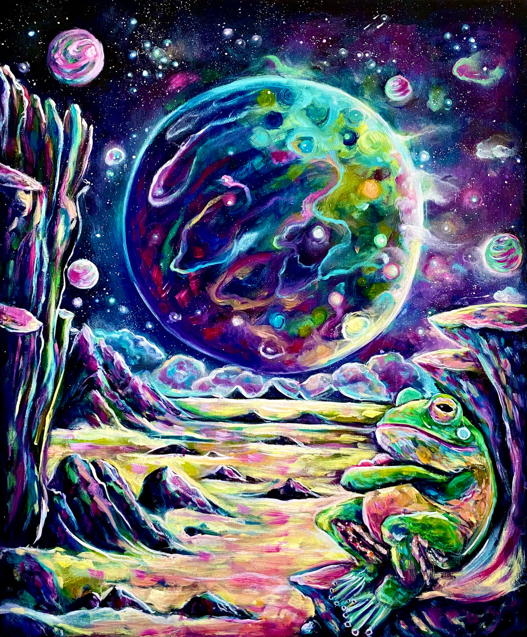 Print: A6 Print of 'What Are You Waiting For?' (Postcard)